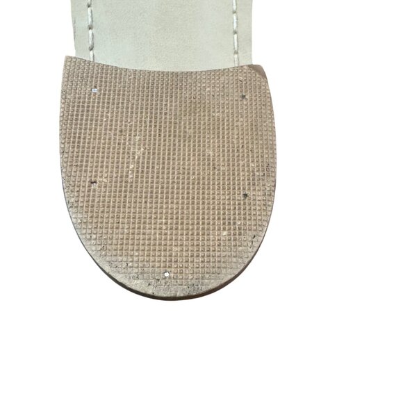 Jack Rogers Womens Red & Navy Leather Sandals With Floral Design Size 6M - Picture 11 of 12